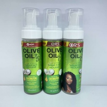 ORS olive oil mousse ,hold and shine hair