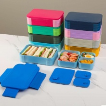 Durable Kids Lunch Box with Compartments – BPA-Free Food Storage for School Meal