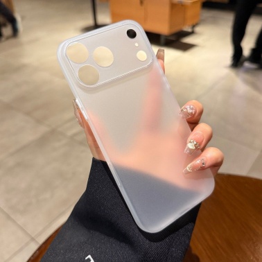 Transparent Frosted Ultra Slim PP Back Phone  Cover Case for iPhone 17 Pro Max with MagSafe